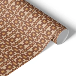Okleina meblowa Retro brązy 50x100 Folia samoprzylepna Drewno DIY
