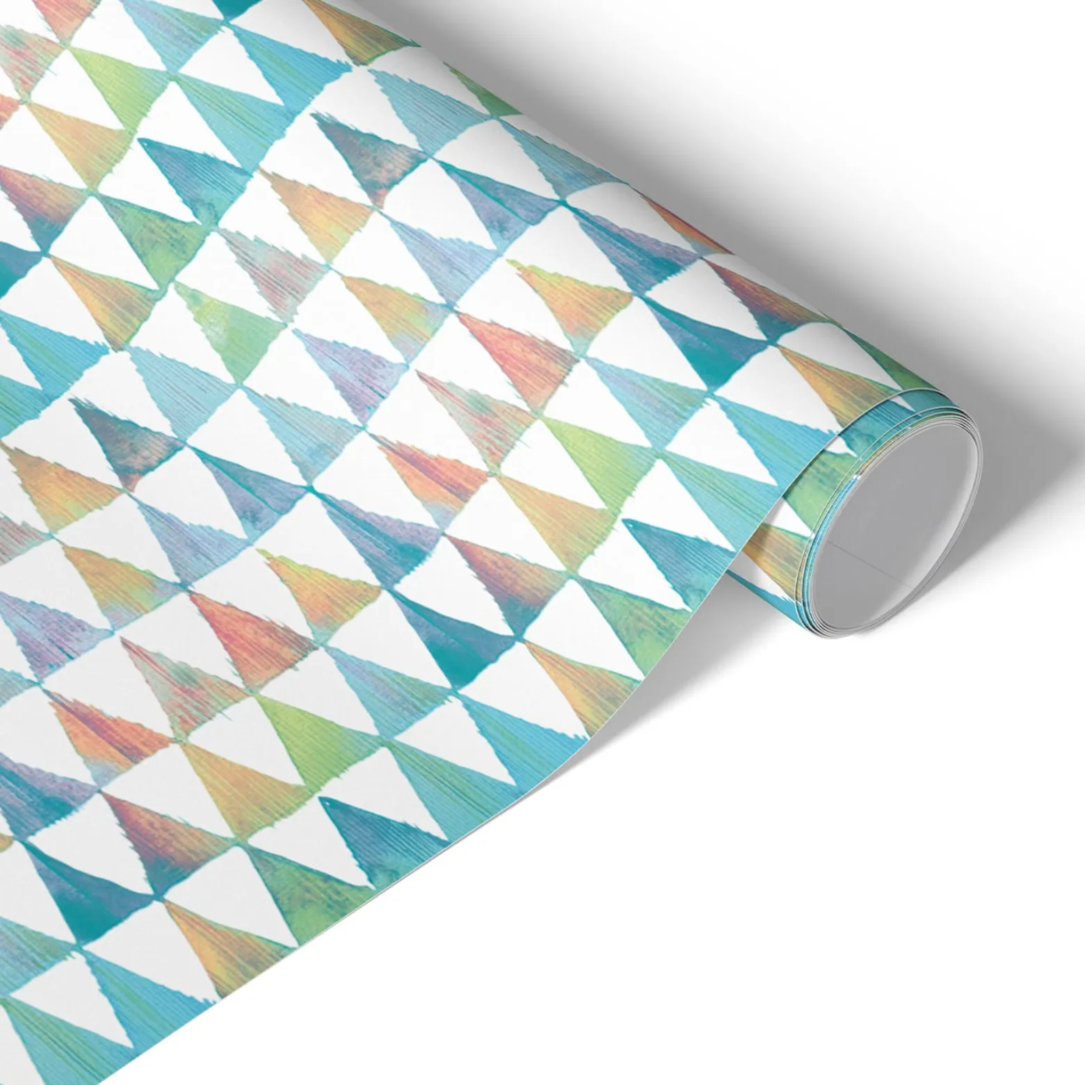 Okleina na meble Geometryczne trójkąty 50x100 Folia samoprzylepna
