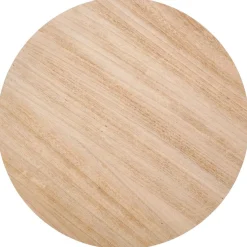 Okrągła ława stolik kawowy do salonu 2 poziomy 41x41 cm
