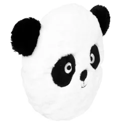 Okrągła poduszka PANDA z uszami, Ø 27 cm