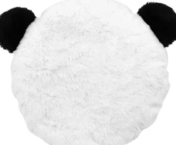 Okrągła poduszka PANDA z uszami, Ø 27 cm