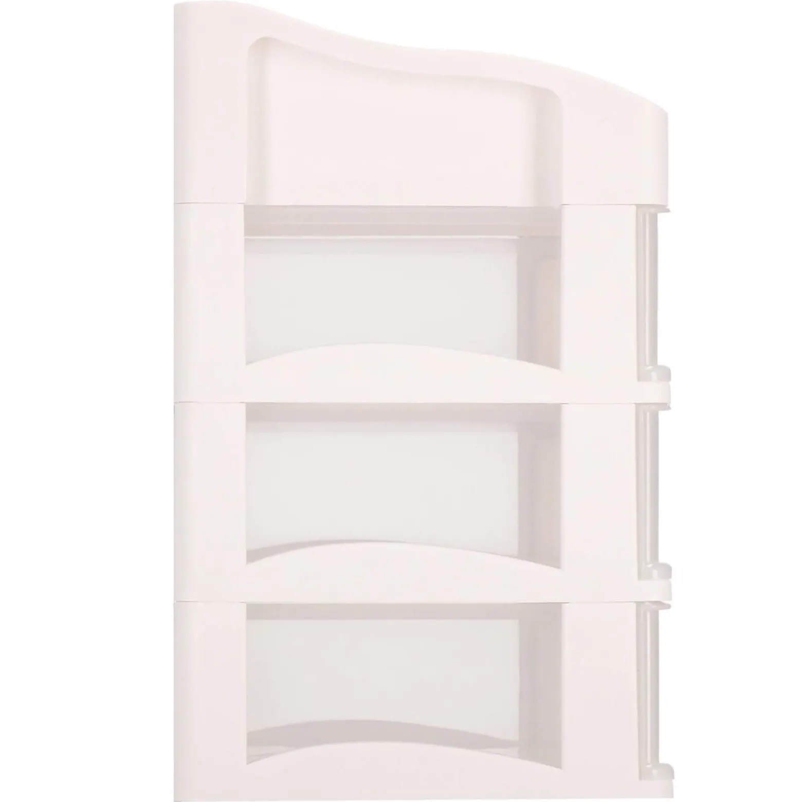 Organizer na kosmetyki 31x26,5x19,5 cm mleczny pojemnik na biżuterię