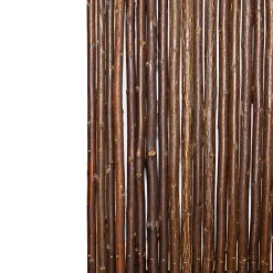 Panel ogrodowy wierzbowy 180x90 cm Brązowy Osłona Tarasowa Dekoracja