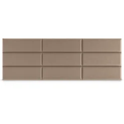 Panel Tapicerowany Beżowy 50x15cm