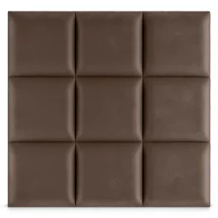 Panel Tapicerowany Brązowy 40x40cm