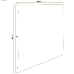 Panel tapicerowany Mono 40x40