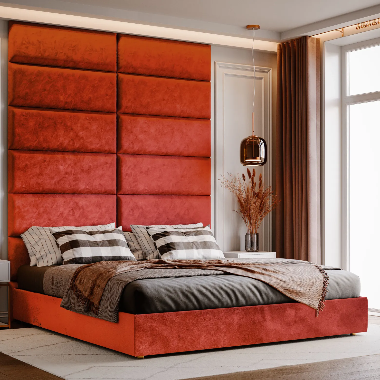 Panel Tapicerowany 50x15cm Magic Velvet 2232