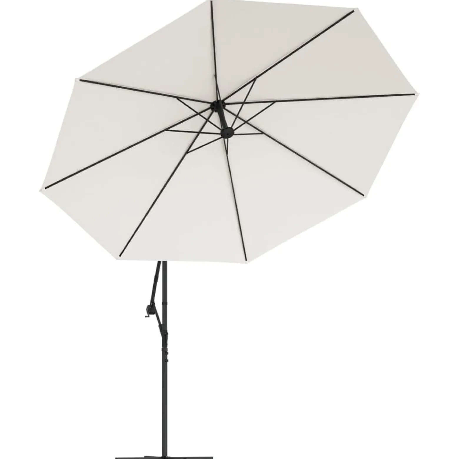 Parasol Ogrodowy na wysięgniku 3.5 m piaskowy