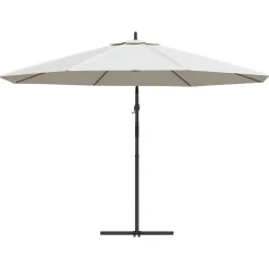 Parasol Ogrodowy na wysięgniku 3.5 m piaskowy