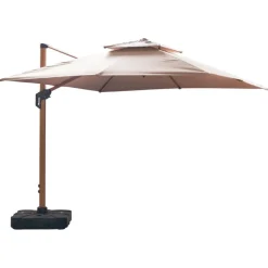 Parasol Ogrodowy Roma M Na Wysięgniku Beżowy