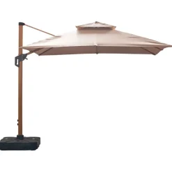 Parasol Ogrodowy Roma M Na Wysięgniku Beżowy