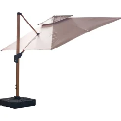 Parasol Ogrodowy Roma M Na Wysięgniku Beżowy