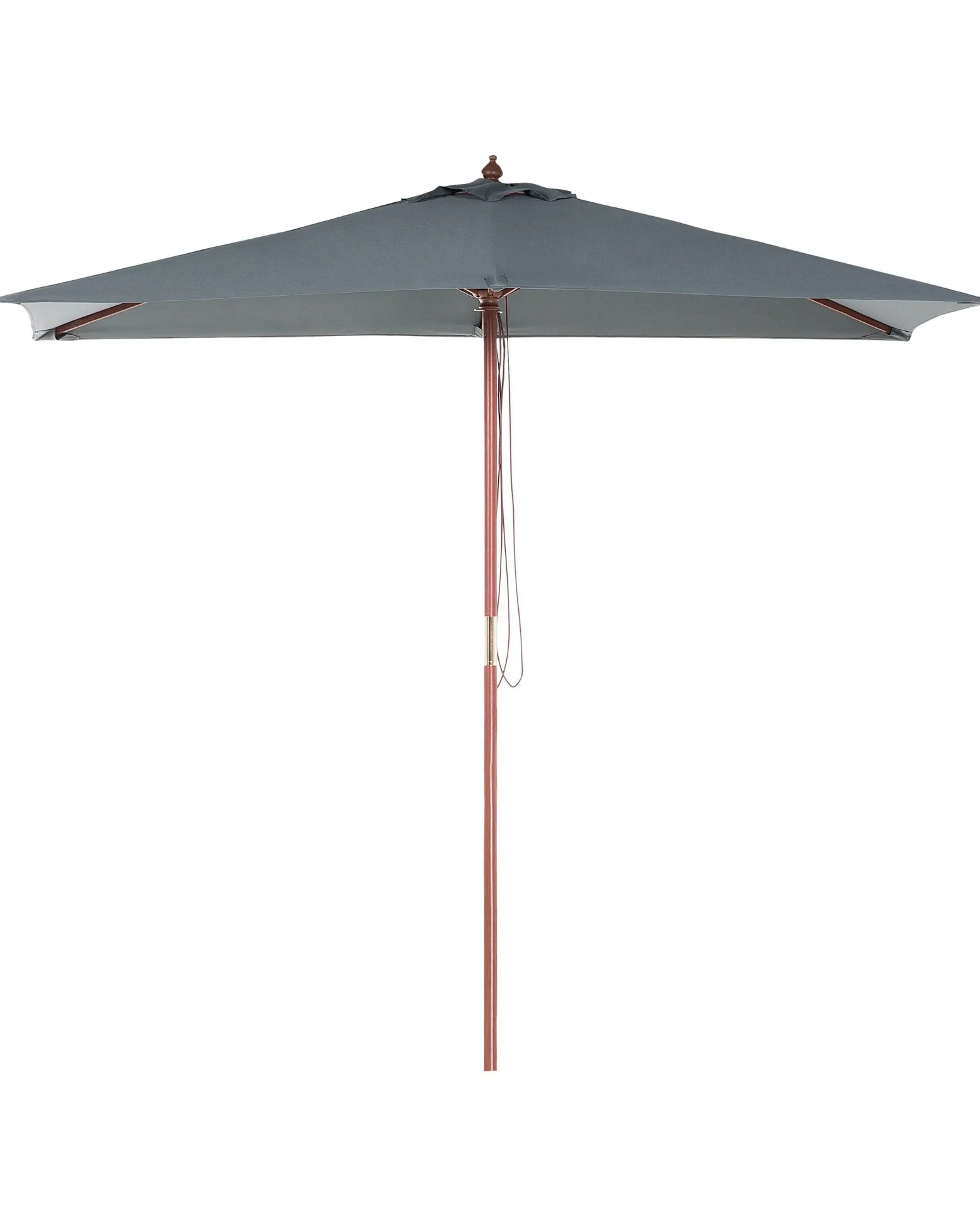 Parasol ogrodowy składany 194x144 szary