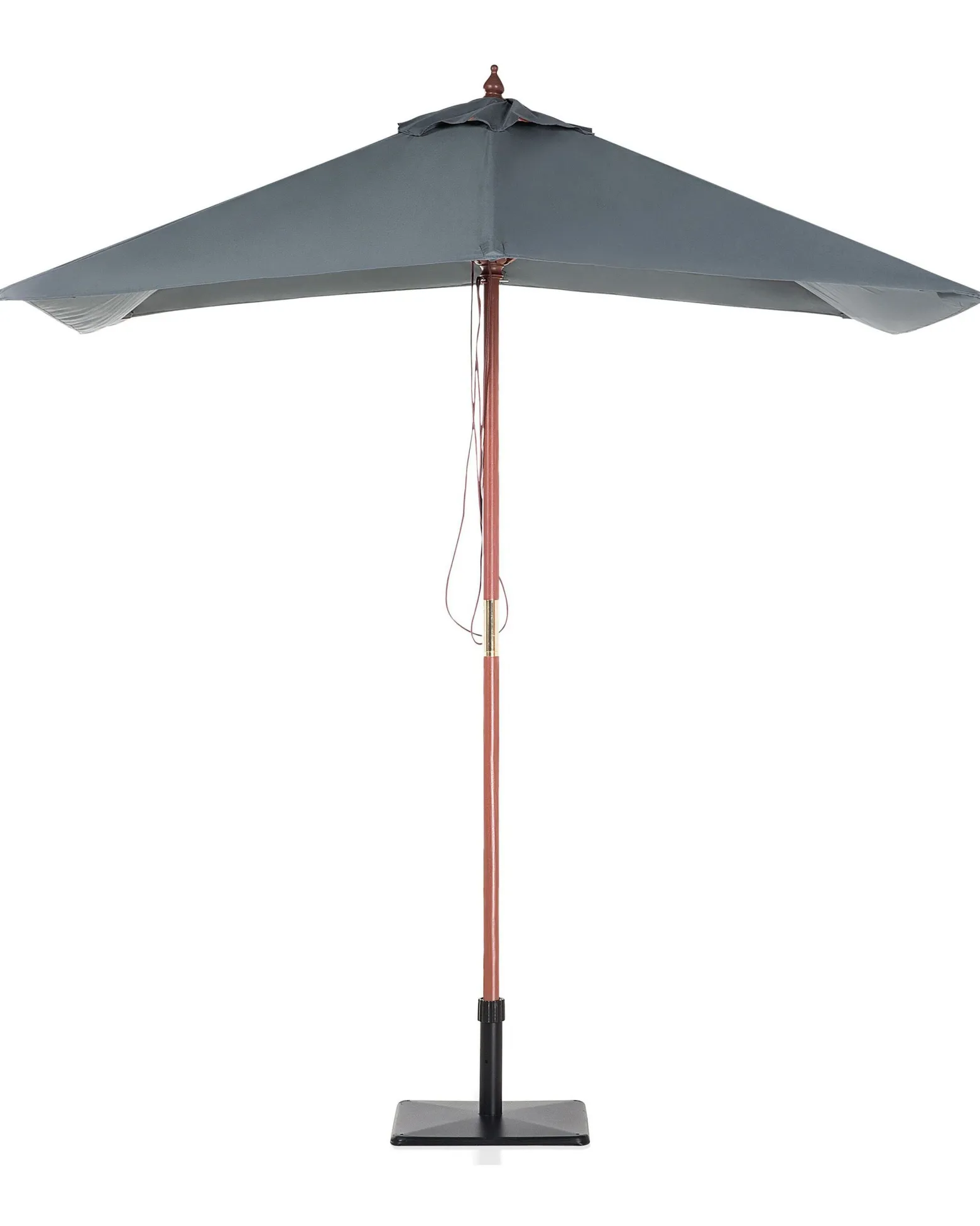 Parasol ogrodowy składany 194x144 szary