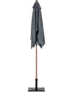Parasol ogrodowy składany 194x144 szary