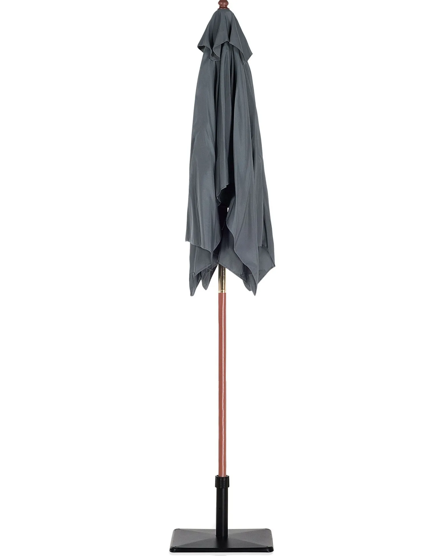 Parasol ogrodowy składany 194x144 szary