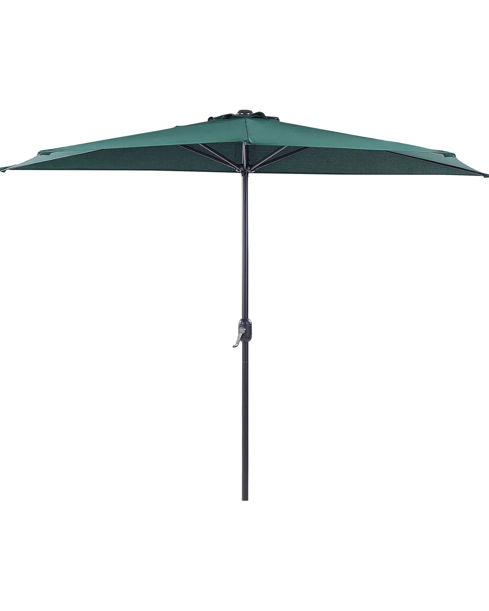 Parasol półokrągły ogrodowy 270 cm zielony