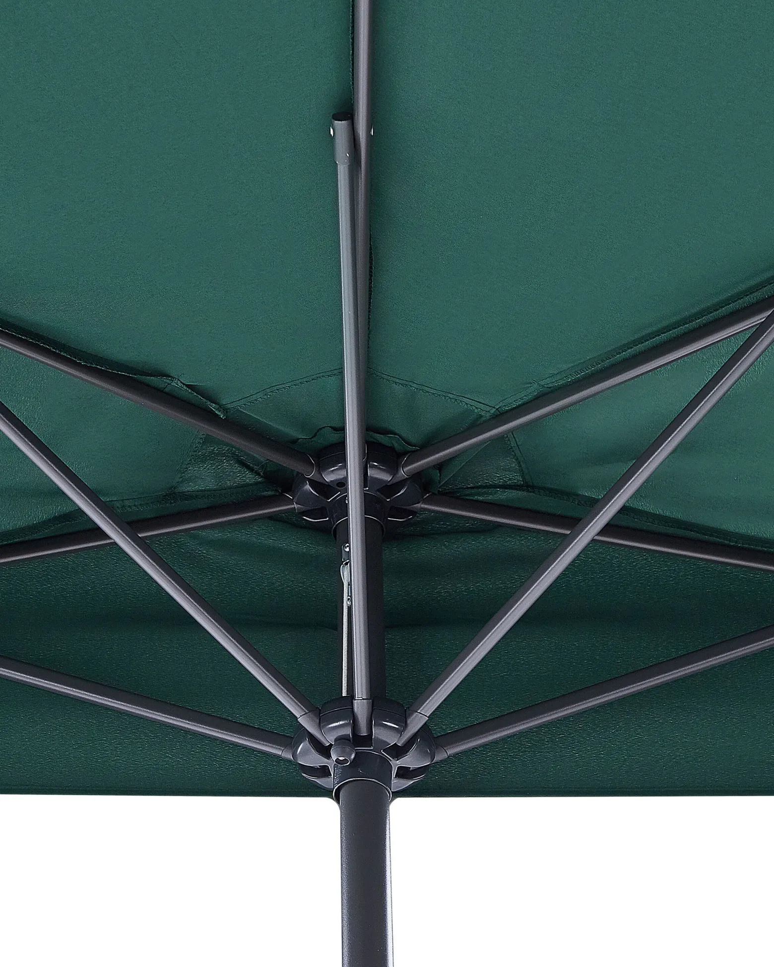 Parasol półokrągły ogrodowy 270 cm zielony