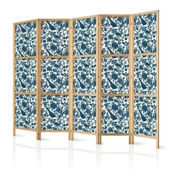Parawan Japoński 5-panelowy Różane Pnącza 225x172cm