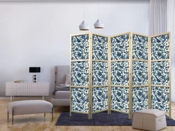Parawan Japoński 5-panelowy Różane Pnącza 225x172cm