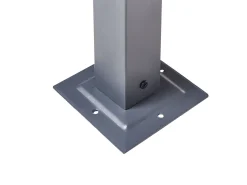 Pawilon ogrodowy altana 310 x 310 cm LED brązowy