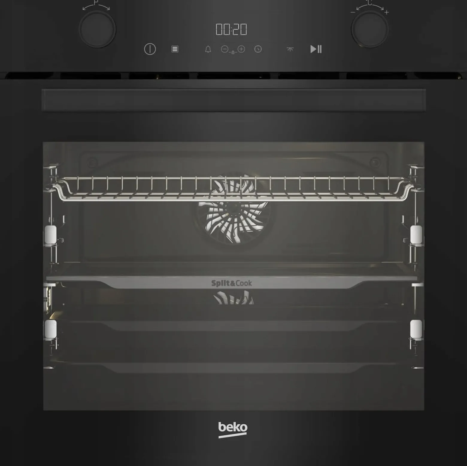 Piekarnik elektryczny Beko BBVM17400BDS Split&Cook 72L Grill LED