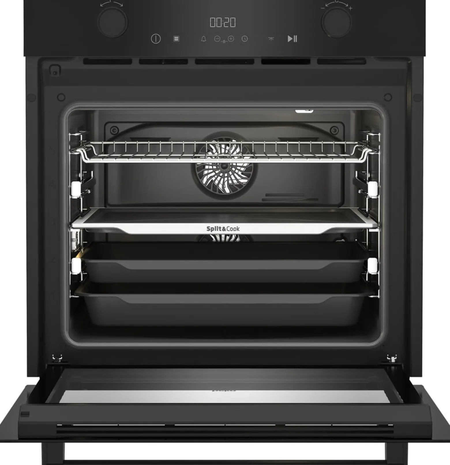 Piekarnik elektryczny Beko BBVM17400BDS Split&Cook 72L Grill LED