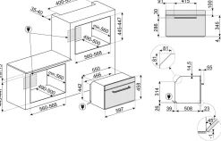 Piekarnik z funkcją mikrofal SMEG SO4902M1N