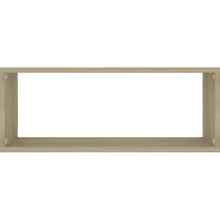 Półka ścienna Brąz 60 x 15 x 23 cm Materiał drewnopochodny vidaXL