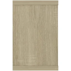 Półka ścienna Brąz 60 x 15 x 23 cm Materiał drewnopochodny vidaXL