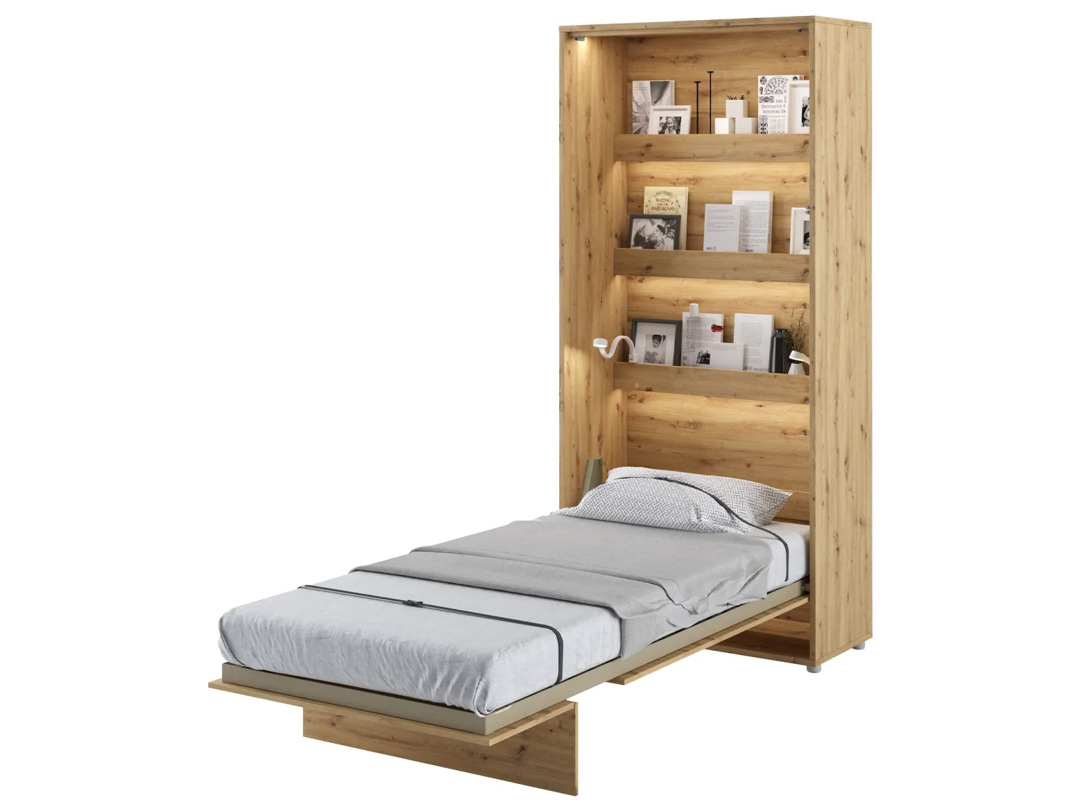 Półkotapczan Bed-Concept BC-03 90x200 z oświetleniem LED