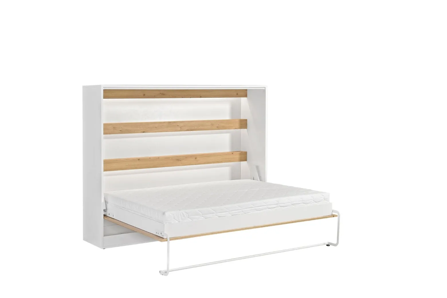 Półkotapczan Perfekt 140x200 poziomy Dąb+Czarny