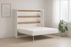 Półkotapczan Perfekt 140x200 poziomy Dąb+Czarny