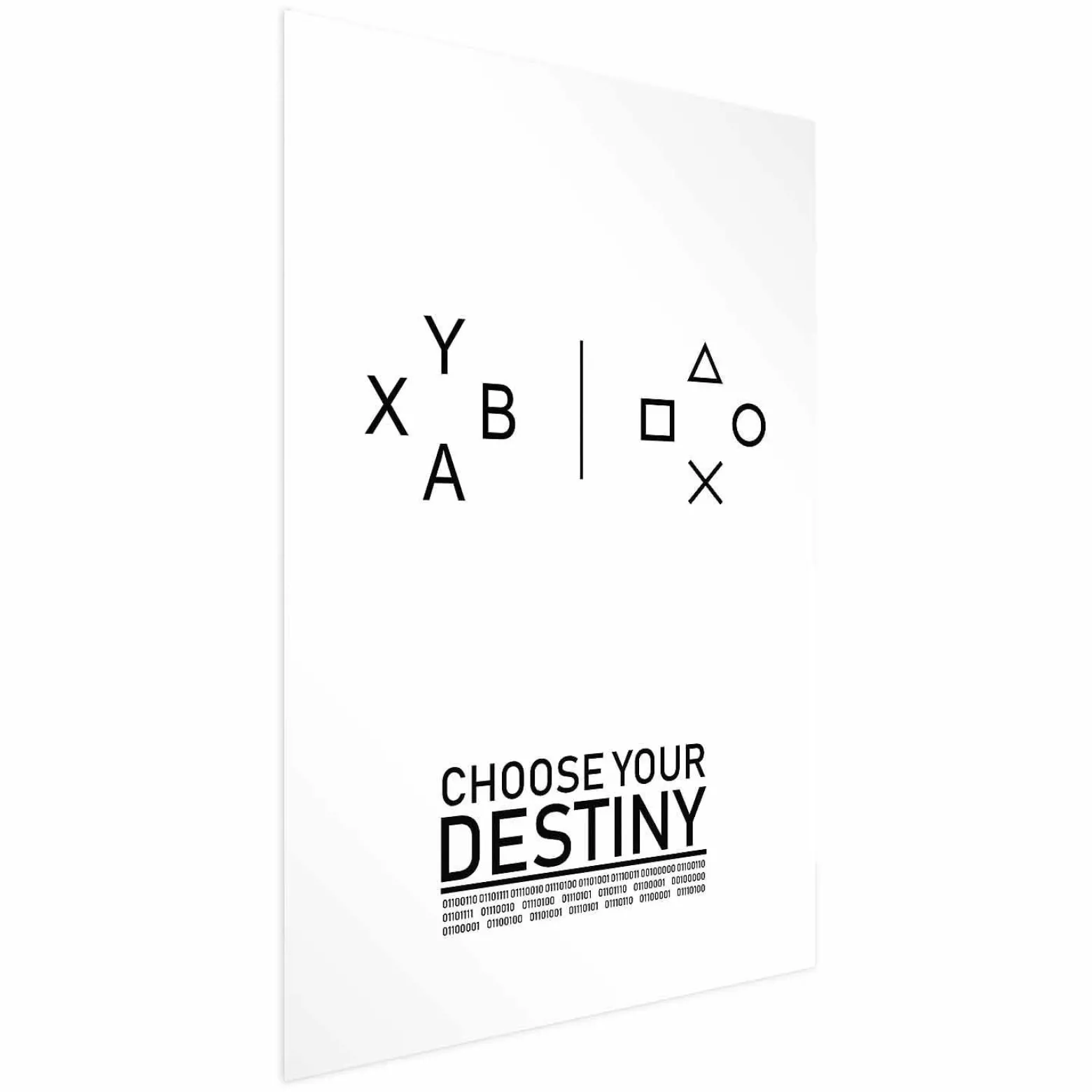 Plakat Choose your destiny 21x30 cm