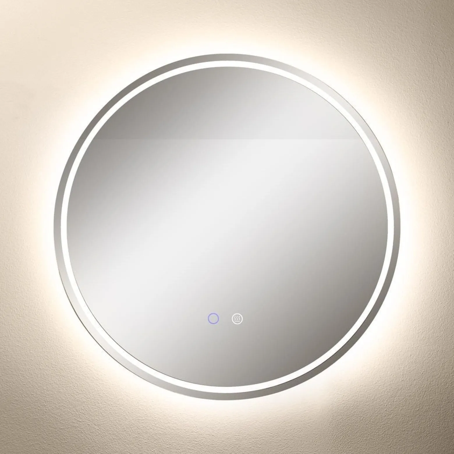 Podgrzewane lustro łazienkowe okrągłe LED 24W D3004-60 Zuma Line