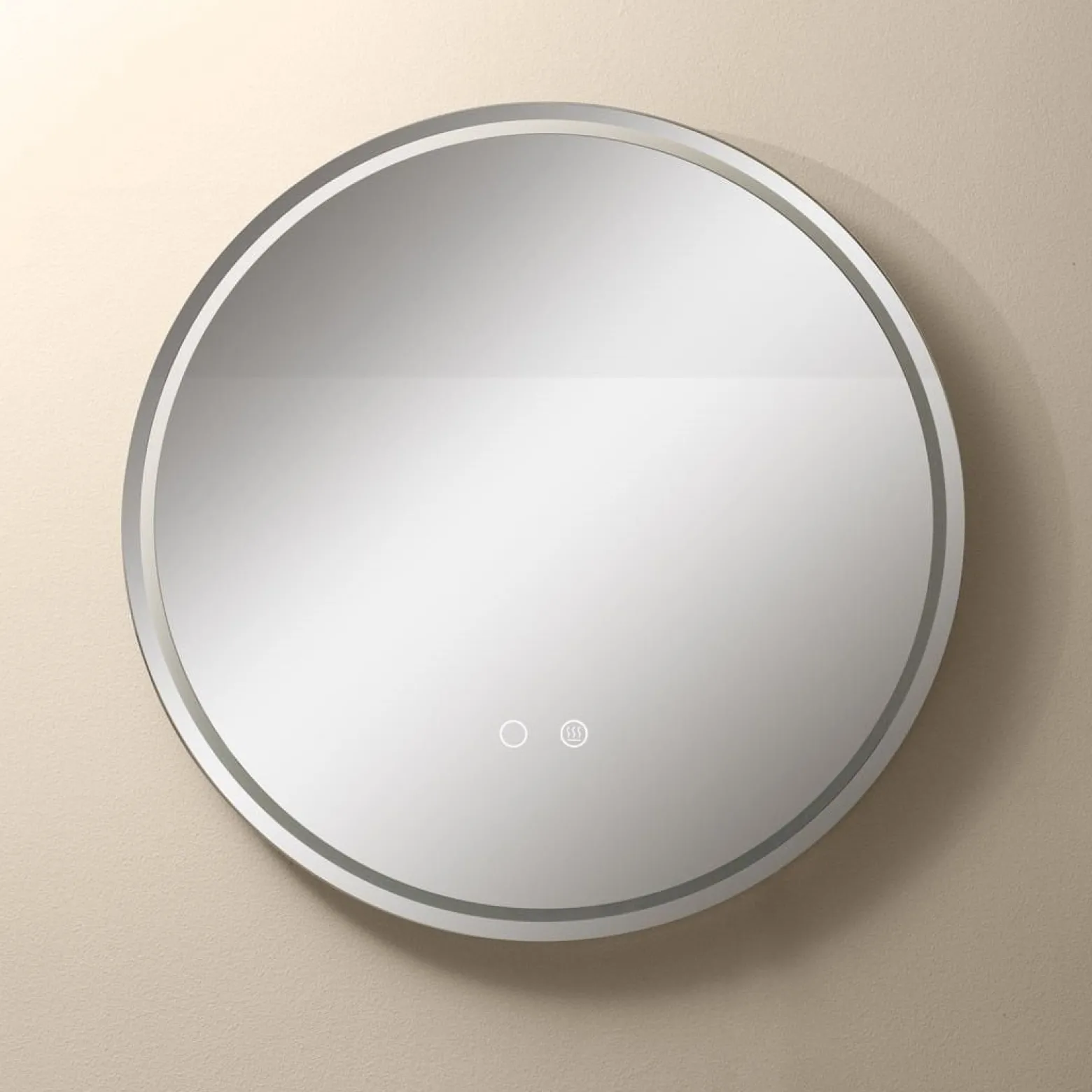 Podgrzewane lustro łazienkowe okrągłe LED 24W D3004-60 Zuma Line