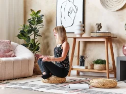 Poduszka podłogowa 40 cm naturalny materiał
