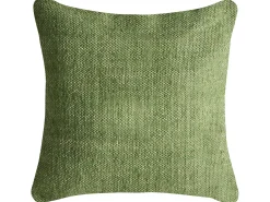 2 poduszki bawełniane 45/30 x 45/50 cm zielone kwadratowa i prostokątna