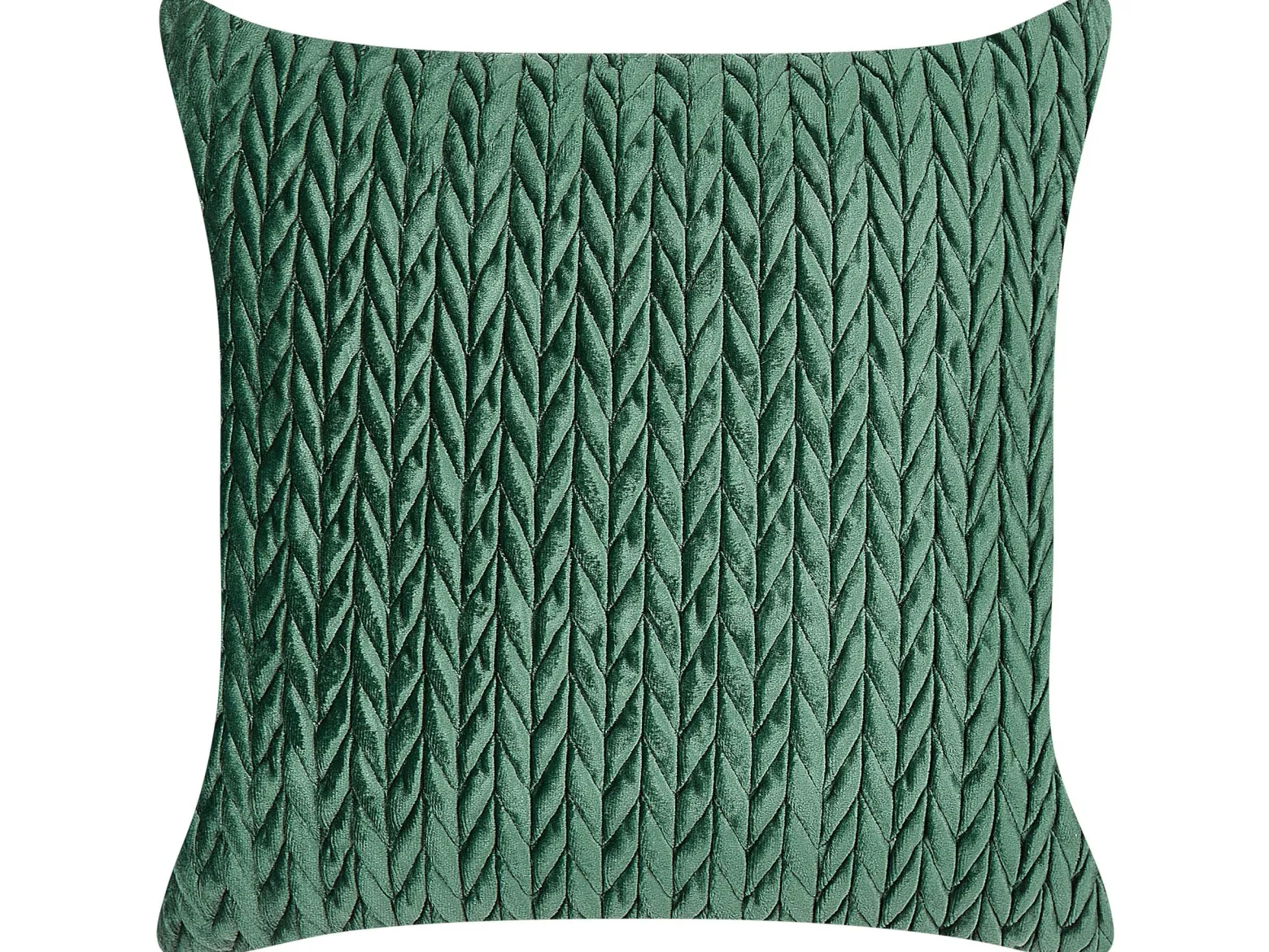 2 poduszki materiałowe 45 x 45 cm zielone