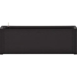 Podwyższona donica z systemem podlewania antracyt 100x43x33cm