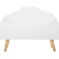 Pojemnik na zabawki Cloud biały