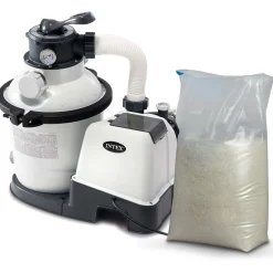 Pompa filtrująca piaskowa Intex 5700 l/h + piasek 25kg