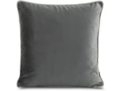 Poszewka dekoracyjna Melia 45x45 cm stalowa