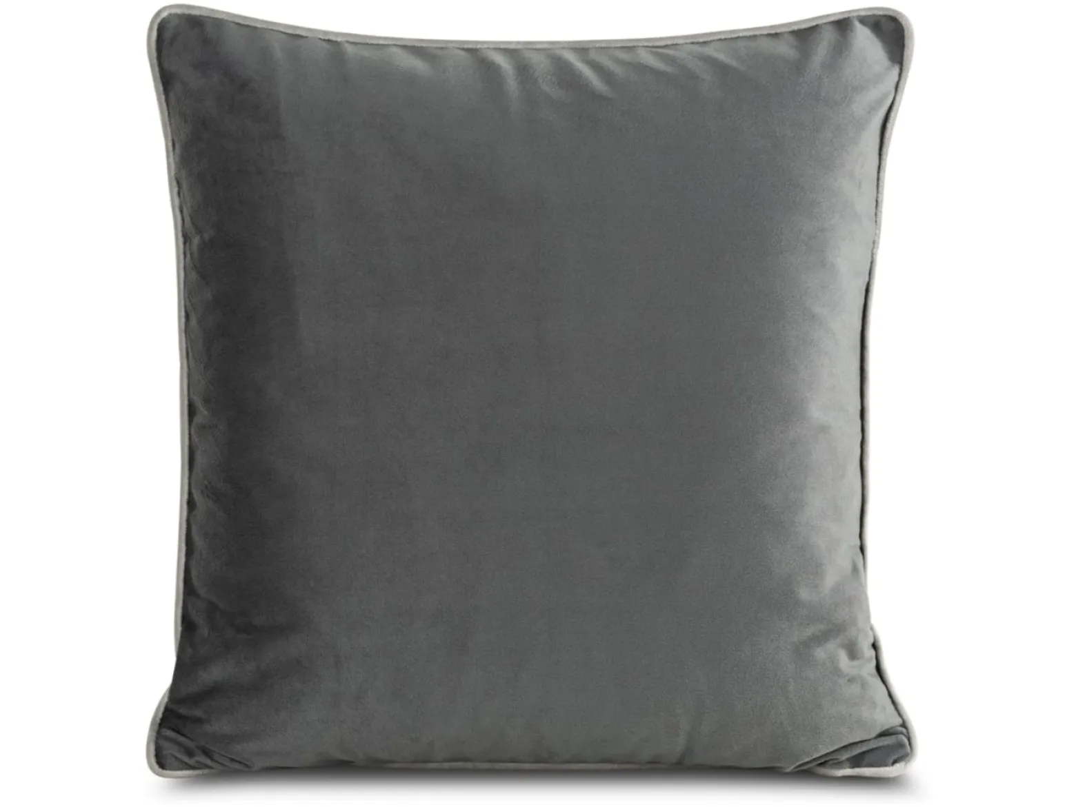 Poszewka dekoracyjna Melia 45x45 cm stalowa