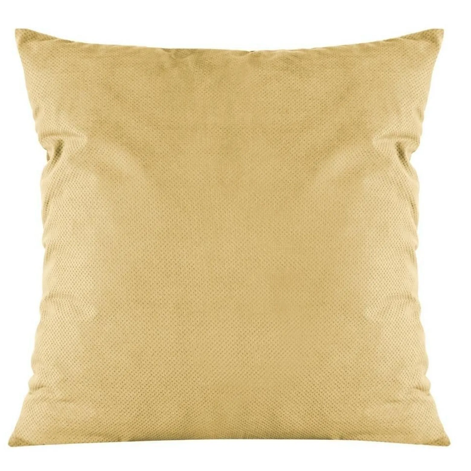 Poszewka 45x45 musztardowa Milo welurowa