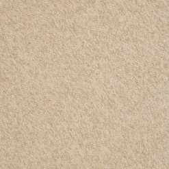 Pufa Kayan boucle kość słoniowa 50x50x30 cm siedzisko