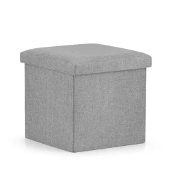 Pufa składana M - 30x30x30cm szara