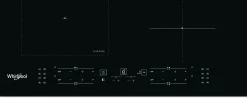 Płyta indukcyjna WHIRLPOOL WLB1160BF 59 cm czarne szkło