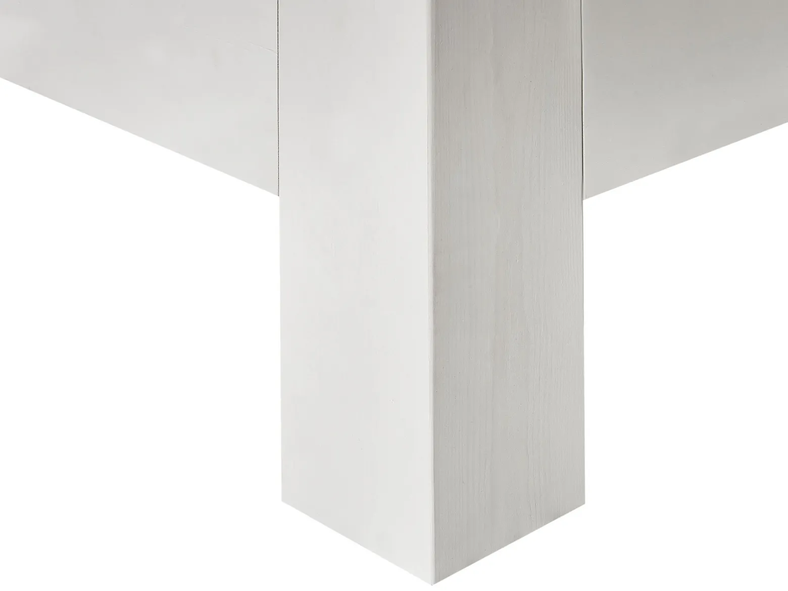 Rama łóżka biała 140x200 cm