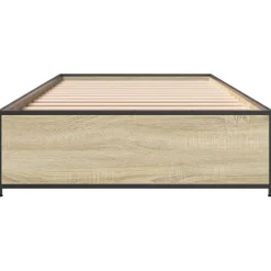 Rama łóżka dąb sonoma 75x190 cm materiał drewnopochodny